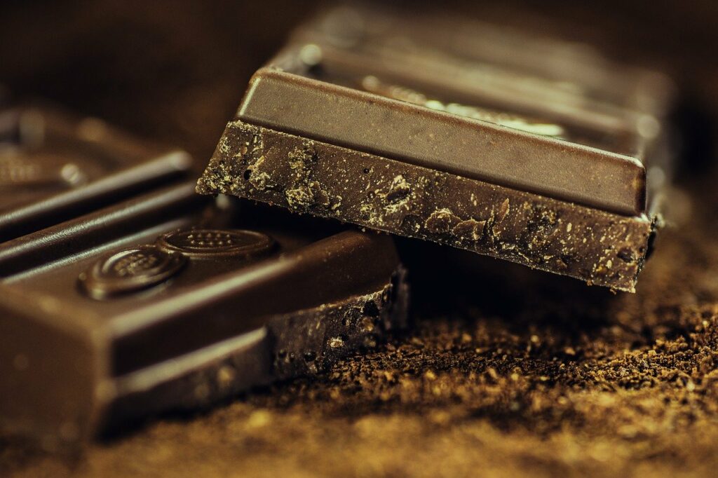 dunkle Schokolade lecker Ist Schokolade ungesund