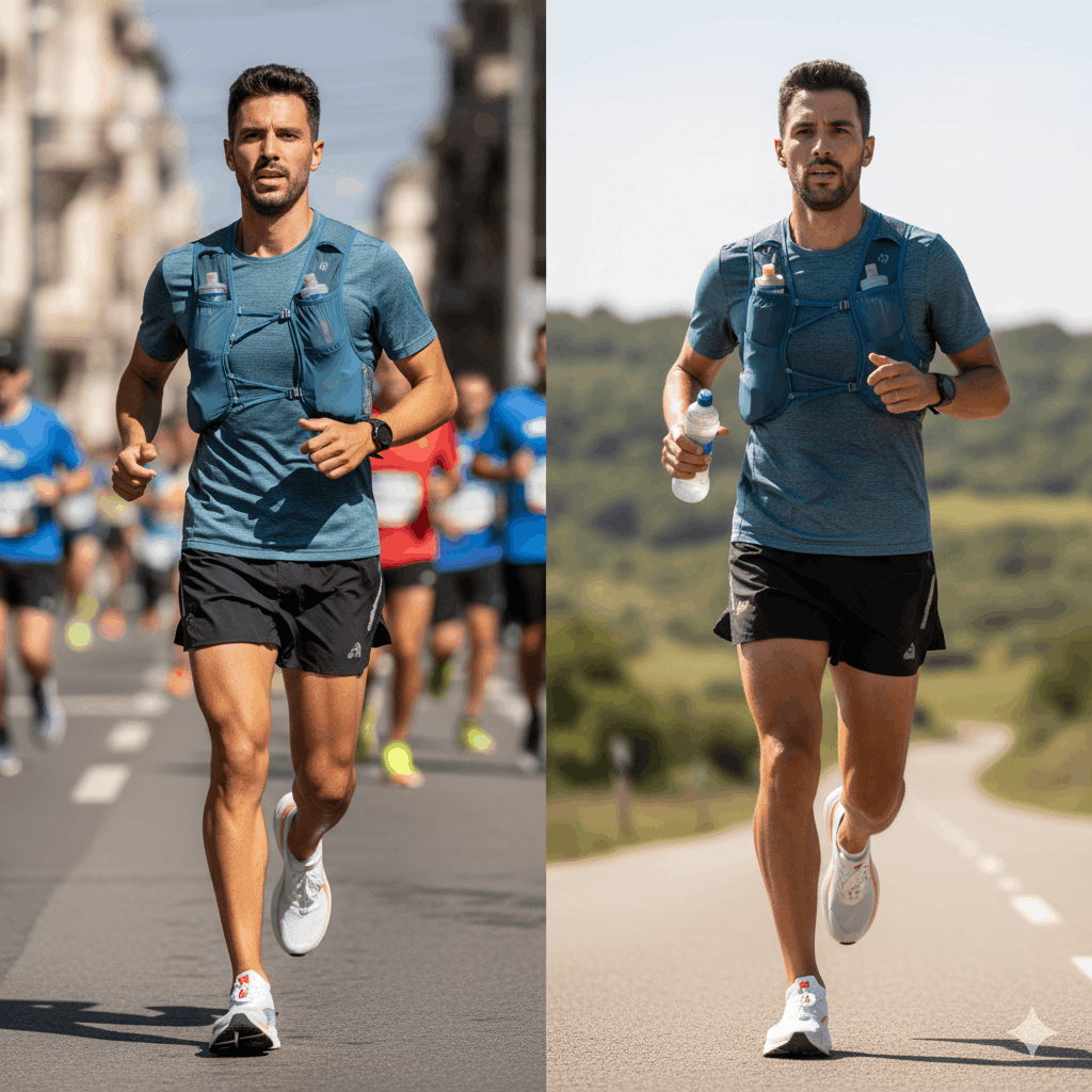 Marathon mit oder ohne Laufweste 2026